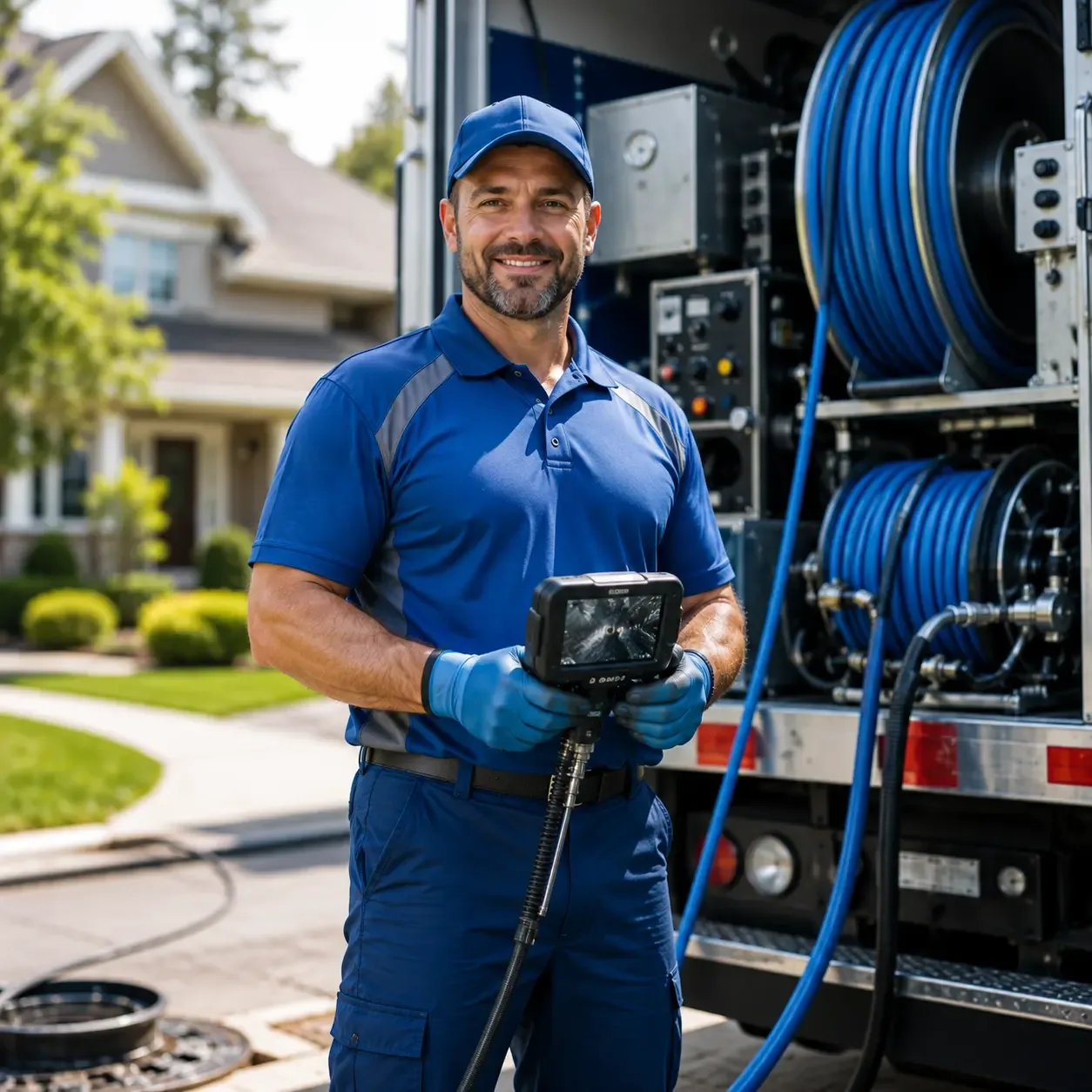 Local outdoor drain cleaning specialists in Kipling, OH